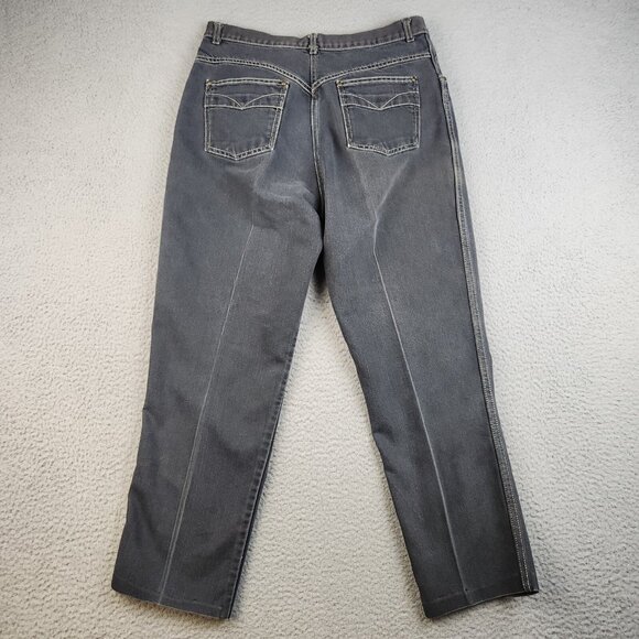 Gitano Denim - VTG Gitano Mom Jeans Womens 16 Short Pleated Straight Denim High Waisted 90's